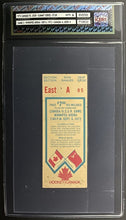 Load image into Gallery viewer, 1972 Summit Series Canada vs USSR Hockey Ticket Game 3 Standing Room iCert
