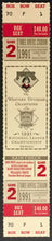 Load image into Gallery viewer, 1991 NLCS MLB Baseball Game 2 Ticket Pittsburgh Pirates vs Atlanta Braves Vtg

