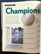 Load image into Gallery viewer, 2005 PGA Golf Masters Tournament Program Tiger Woods Wins His 3rd Vintage
