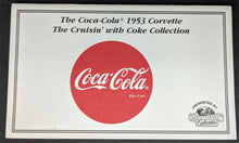 Load image into Gallery viewer, 1953 Chevrolet Corvette Coca Cola Dinky Die Cast Metal Matchbox Collectibles Car
