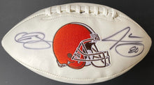 Load image into Gallery viewer, Odell Beckham Jr +Jarvis Landry Signed Browns Football Autographed Fanatics NFL
