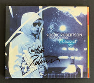 Robbie Robertson Autographed CD Dust Jacket Cover How To Become Clairvoyant JSA