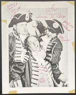 The Three Stooges Fan Club Autographed Photo Signed Moe Howard JSA LOA