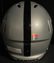 Load image into Gallery viewer, Derek Carr Autographed Signed Oakland Raiders NFL Helmet NSD COA Authenticated
