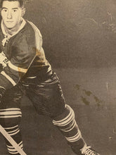 Load image into Gallery viewer, 1961-1962 NHL Hockey Program Toronto Maple Leafs Leaf Gardens Bob Pulford Cover
