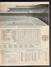 Load image into Gallery viewer, 1945 World Series Program Briggs Stadium Game 2 Detroit Tigers vs Chicago Cubs
