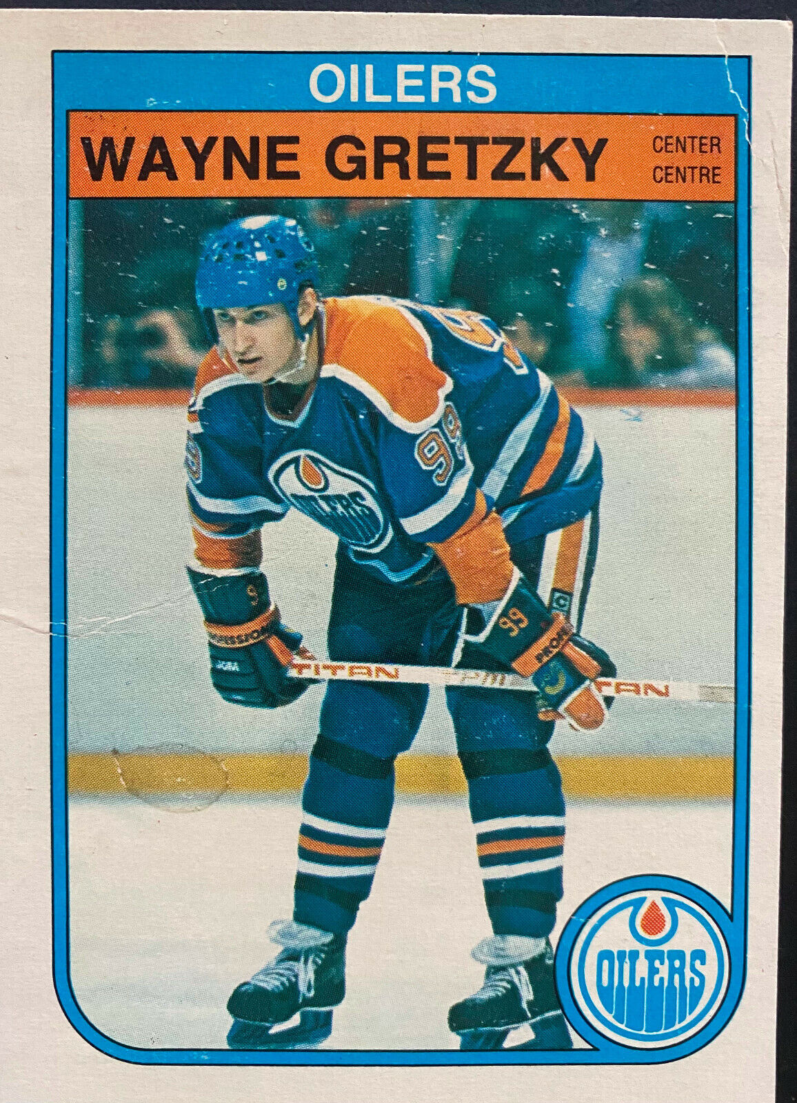 1982-83 OPC Hockey Card Original Vintage Sheet Wayne Gretzky #106 O-Pe –  Glory Days Collectibles