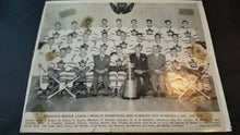 Load image into Gallery viewer, 1949 Toronto Maple Leafs Stanley Cup Winners Team Issued Photo NHL Hockey
