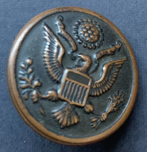 Load image into Gallery viewer, Vintage Military Eagle Button Horstmann Philadelphia 7/8&quot; Circa Early 1900s
