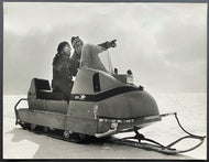 1960's Ringo Starr Vintage Photo Snowmobiling Fab 4 The Beatles