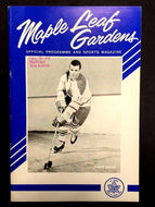 1964 Toronto Maple Leafs Stanley Cup Playoffs Program Game 3 Semi Finals