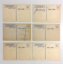 Load image into Gallery viewer, Jack Dempsey Knocks Out Jess Willard Boxing Restaurant 6 Postcards 2 Variations
