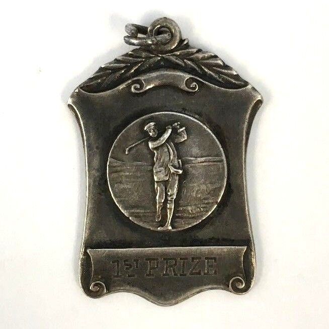 1927 Sterling Golf Medal 1st Prize Rosemount Golf Club Scotland