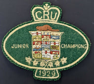 1929 Canadian Rugby Union Junior Dominion Champions Patch St. Thomas Tigers VTG