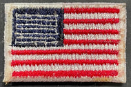 2001 Game Used MLB Baseball Cap Hat 9/11 Memorial American Flag Patch USA
