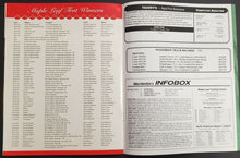 Load image into Gallery viewer, 1999 Woodbine Racetrack Maple Leaf Trotting Classic Program Signed Ron Waples
