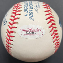 Load image into Gallery viewer, 2001 Mariano Rivera Autographed Ceremonial First Pitch Baseball Signed JSA
