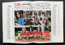 Load image into Gallery viewer, 1976 Pro! Magazine Detroit Lions Program + Ticket Stub NFL Football Vintage
