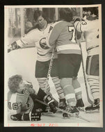 c1973 Tim Horton NHL Type 1 Photo Buffalo Sabres Robert Shaver Photographer