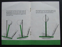 Load image into Gallery viewer, 1950s Golf Precision Set Booklet Vintage Instructional Book Sports Old
