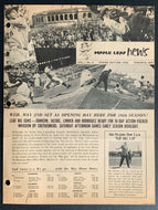 Spring 1956 Toronto Maple Leaf Baseball Club Newsletter International League