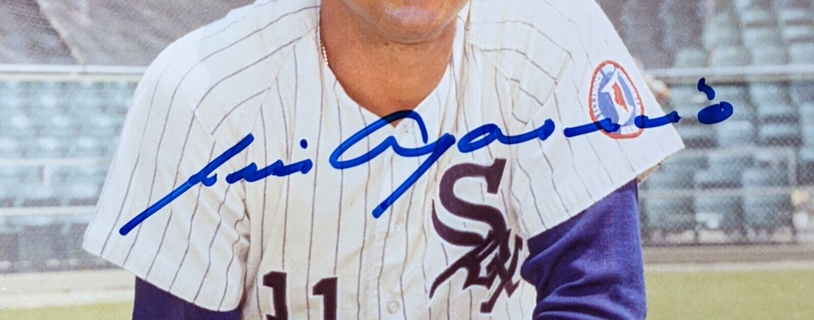 Carte à Collectionner Autographiée Luis Aparicio - Fleer Greats Of The Game 2000, White Sox - Excellent état