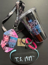 Load image into Gallery viewer, Taylor Swift 1989 World Tour VIP Lot Sunglasses VIP Lanyard Bracelets Keychain+
