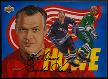 Load image into Gallery viewer, 1992 Gordie Howe Signed Upper Deck Hockey Card Autographed Detroit Red Wings JSA
