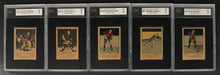 Load image into Gallery viewer, 1951-52 Parkhurst Hockey Cards Full Set NHL Howe Sawchuk Richard Rookie RC KSA
