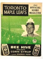 1963 Toronto Maple Leafs vs Arkansas Travelers Baseball Program International IL