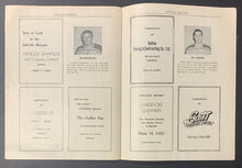 Load image into Gallery viewer, 1954 Oakville Meteors OHA Intermediate Doubleheader Hockey Program vs Markham +

