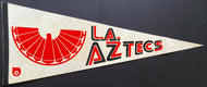 1970's L.A. Aztecs NASL Soccer Team Pennant Vintage 30
