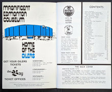 Load image into Gallery viewer, 1975 - 76 Vintage Edmonton Oilers Media Guide NHL Hockey Norm Ullman HOF
