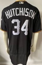 Load image into Gallery viewer, 2017 Drew Hutchison Game Used Spring Training Pittsburgh Pirates Jersey MLB Holo
