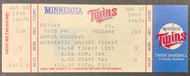 1995 Eddie Murray 3000th Hit Full Ticket Metrodome MLB Twins vs Indians