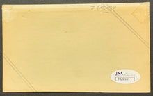 Load image into Gallery viewer, James Cagney Autographed Index Card Signed Vtg Actor Movie Star JSA COA
