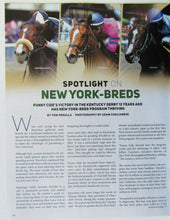 Load image into Gallery viewer, 2015 147th Belmont Stakes American Pharoah Pictured Triple Crown Winner Program
