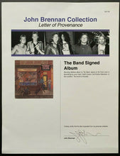 Load image into Gallery viewer, 1973 The Band Moondog Matinee Album Signed Helm Hudson Robertson Autographed LOA
