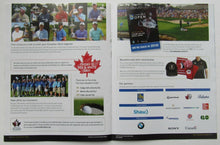 Load image into Gallery viewer, 2015 Glen Abbey Canadian Open Golf Tournament Program Sunday Pairing - Jason Day
