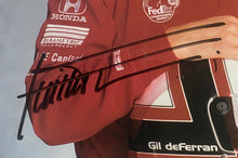 Load image into Gallery viewer, Signed Champ Car Champion Gil De Ferran Autographed Photo Penske Racing Original
