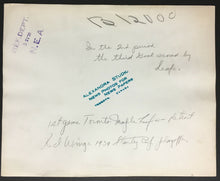 Load image into Gallery viewer, 1939 Tiny Thompson Stanley Cup Playoffs Alexandra Studios News Photo Detroit
