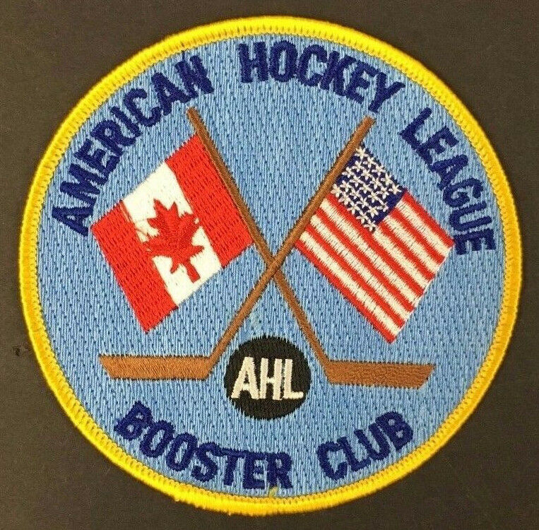 American Hockey League Patch Jersey Crest Booster Club AHL Vintage