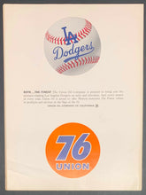 Load image into Gallery viewer, 1963 World Series Baseball Program LA Dodgers vs New York Yankees Dodger Stadium
