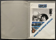 Load image into Gallery viewer, 1979 Wings Over The World Portfolio Press Kit + Photo + Postcard Paul McCartney
