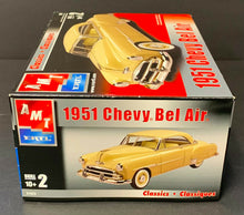 Load image into Gallery viewer, AMT ERTL 1951 Chevy Bel Air Scale 1:25 Model Car Kit Vintage Automobile
