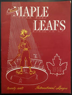 1950 Vintage MLB Baseball All-Stars Program Maple Leaf Stadium Toronto Rare