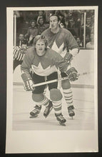 Load image into Gallery viewer, 1972 Summit Series Original Photo Bill White Pat Stapleton Vintage Hockey Canada
