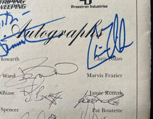 Load image into Gallery viewer, 2010 St. Thomas Sports Celebrity Dinner Signed Program Autographed NHL Vintage
