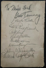 Load image into Gallery viewer, 1928 MLB Legend Babe Ruth Autographed Historical Dinner Program Signed JSA LOA

