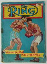 Load image into Gallery viewer, 1948-1949 The Ring Boxing Magazine Lot Of 6 Programs Vintage Early Fights
